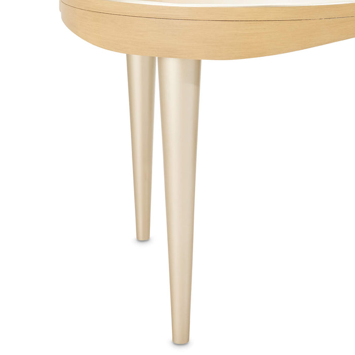 AICO Furniture - Camellia Field Occasional Table Set in Caramel - N9090204-206-134 - GreatFurnitureDeal