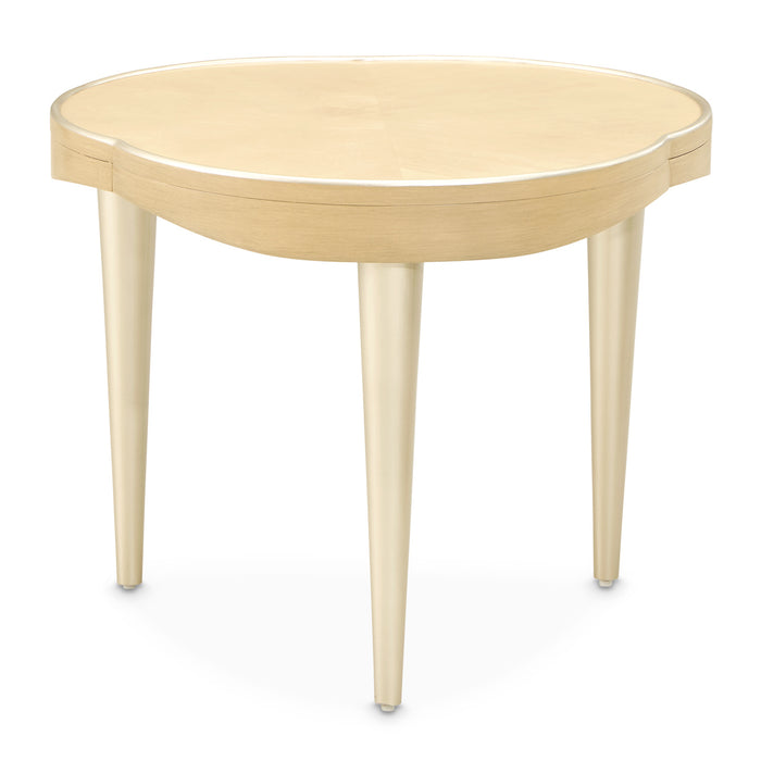 AICO Furniture - Camellia Field End Table in Caramel - 9090205-134 - GreatFurnitureDeal