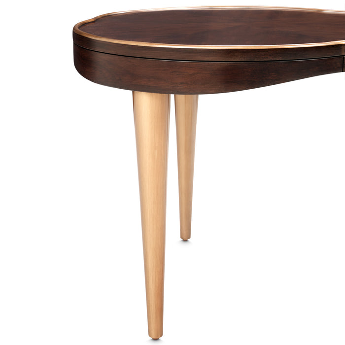 AICO Furniture - Camellia Field End Table in Warm Pecan - N9090205-400 - GreatFurnitureDeal