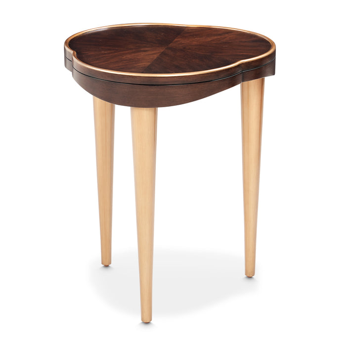 AICO Furniture - Camellia Field 3 Piece Occasional Set in Warm Pecan - N9090204-400-N9090206-400 - GreatFurnitureDeal