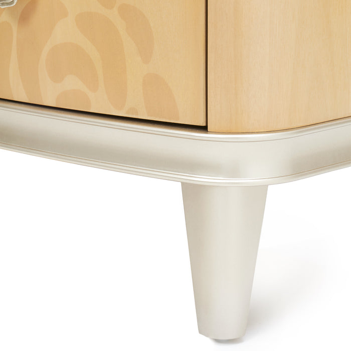 AICO Furniture - Camellia Field Display Cabinet in Caramel - 9090209-134 - GreatFurnitureDeal