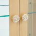 AICO Furniture - Camellia Field Display Cabinet in Caramel - 9090209-134 - GreatFurnitureDeal