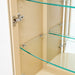 AICO Furniture - Camellia Field Display Cabinet in Caramel - 9090209-134 - GreatFurnitureDeal