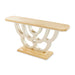AICO Furniture - Camellia Field Console Table in Caramel - N9090223-134 - GreatFurnitureDeal