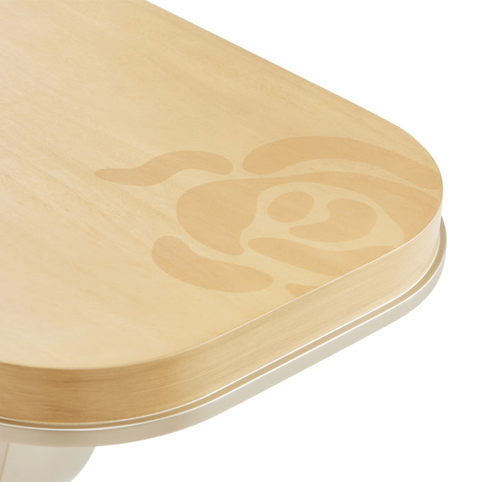 AICO Furniture - Camellia Field Console Table in Caramel - 9090223-134 - GreatFurnitureDeal