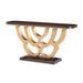 AICO Furniture - Camellia Field"Console Table"Warm Pecan - N9090223-400 - GreatFurnitureDeal