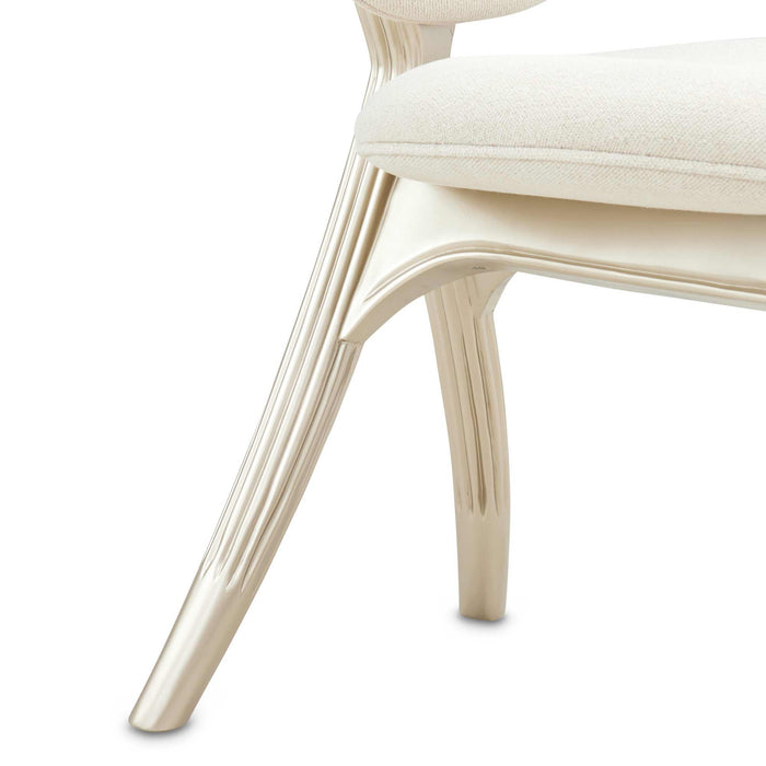 AICO Furniture - Camellia Field Vanity Chair in Caramel - N9090244-134 - GreatFurnitureDeal