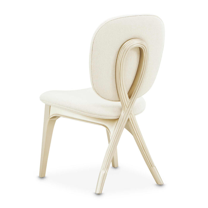 AICO Furniture - Camellia Field Vanity Chair in Caramel - N9090244-134 - GreatFurnitureDeal