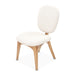 AICO Furniture - Camellia Field Vanity Chair in Linen/Antique Gold - N9090244-400 - GreatFurnitureDeal