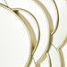 AICO Furniture - Camellia Field Wall Mirror in Antique Gold - 9090260-811 - GreatFurnitureDeal