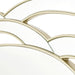 AICO Furniture - Camellia Field Wall Mirror in Antique Gold - 9090260-811 - GreatFurnitureDeal