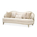 AICO Furniture - Camellia Field Sofa in Cornsilk/Caramel - N9090815-CNSLK-134 - GreatFurnitureDeal