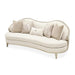 AICO Furniture - Camellia Field Sofa in Cornsilk/Caramel - N9090815-CNSLK-134 - GreatFurnitureDeal