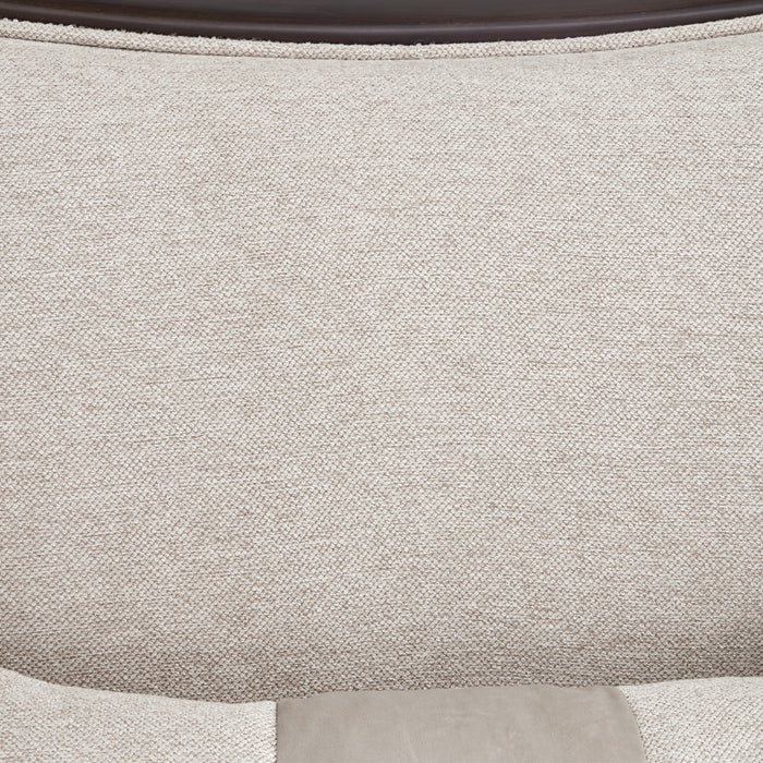 AICO Furniture - Camellia Field Sofa Linen Warm Pecan - N9090815-LINEN-400 - GreatFurnitureDeal