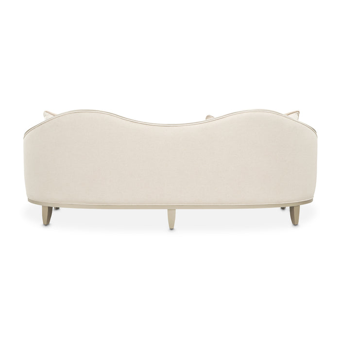 AICO Furniture - Camellia Field Sofa in Caramel - 9090815-CNSLK-134 - GreatFurnitureDeal