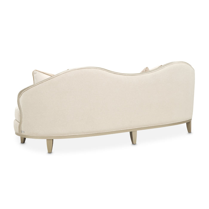 AICO Furniture - Camellia Field Sofa in Caramel - 9090815-CNSLK-134 - GreatFurnitureDeal