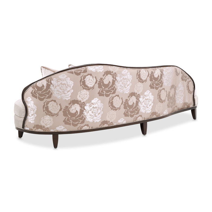 AICO Furniture - Camellia Field Asymmetrical Sofa Linen Warm Pecan - N9090816-LINEN-400 - GreatFurnitureDeal