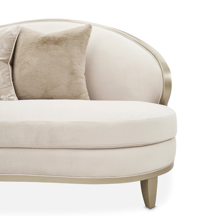 AICO Furniture - Camellia Field Asymmetrical Sofa in Caramel - 9090816-CNSLK-134 - GreatFurnitureDeal