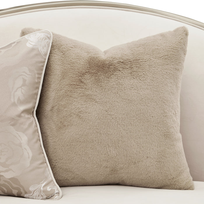 AICO Furniture - Camellia Field Asymmetrical Sofa in Caramel - 9090816-CNSLK-134 - GreatFurnitureDeal
