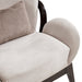 AICO Furniture - Camellia Field Accent Chair Porchini Warm Pecan - N9090834-PRCNI-400 - GreatFurnitureDeal