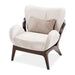 AICO Furniture - Camellia Field Accent Chair Porchini Warm Pecan - N9090834-PRCNI-400 - GreatFurnitureDeal