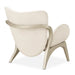 AICO Furniture - Camellia Field"Accent Chair Ivory"Caramel - 9090834-IVORY-134 - GreatFurnitureDeal