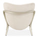 AICO Furniture - Camellia Field"Accent Chair Ivory"Caramel - 9090834-IVORY-134 - GreatFurnitureDeal