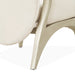 AICO Furniture - Camellia Field"Accent Chair Ivory"Caramel - 9090834-IVORY-134 - GreatFurnitureDeal