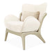 AICO Furniture - Camellia Field"Accent Chair Ivory"Caramel - 9090834-IVORY-134 - GreatFurnitureDeal