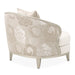 AICO Furniture - Camellia Field"Matching Chair Cornsilk"Caramel - 9090835-CNSLK-134 - GreatFurnitureDeal