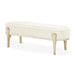 AICO Furniture - Camellia Field Bench in Caramel - N9090904-134 - GreatFurnitureDeal