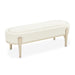 AICO Furniture - Camellia Field"Bench"Caramel - 9090904-134 - GreatFurnitureDeal