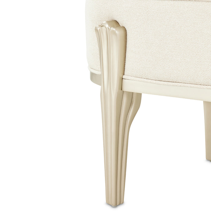 AICO Furniture - Camellia Field"Bench"Caramel - 9090904-134 - GreatFurnitureDeal