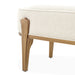 AICO Furniture - Camellia Field Bench in Warm Pecan - N9090904-400 - GreatFurnitureDeal