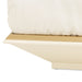 AICO Furniture - Fantosini King Fan Bed - Gold Leaf - 9091000EK3-836 - GreatFurnitureDeal