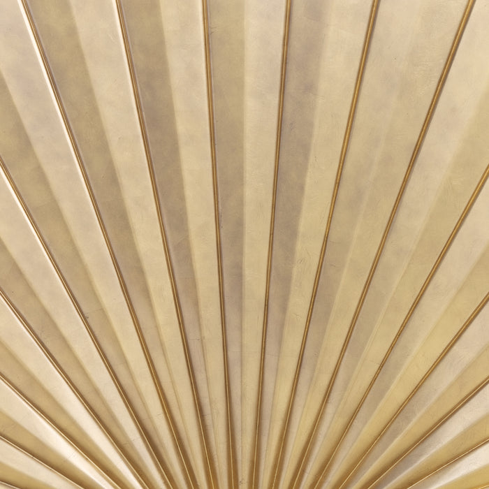 AICO Furniture - Fantosini 3 Piece King Fan Bedroom Set in Gold Leaf - 9091000EK3-836-3SET - GreatFurnitureDeal