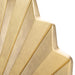 AICO Furniture - Fantosini King Fan Bed - Gold Leaf - 9091000EK3-836 - GreatFurnitureDeal
