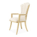 AICO Furniture - Fantosini Dining Arm Chair in Natural/Gold ( Set of 2) - 9091004-836 - GreatFurnitureDeal