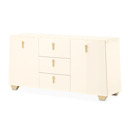 AICO Furniture - Fantosini Sideboard with Mirror in Creamy Pearl - 9091007-260-112 - GreatFurnitureDeal