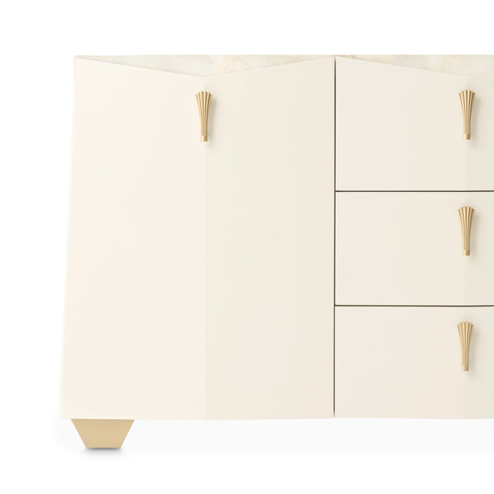 AICO Furniture - Fantosini Sideboard in Creamy Pearl - 9091007-112 - GreatFurnitureDeal