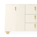 AICO Furniture - Fantosini Sideboard with Mirror in Creamy Pearl - 9091007-260-112 - GreatFurnitureDeal