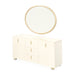 AICO Furniture - Fantosini Sideboard with Mirror in Creamy Pearl - 9091007-260-112 - GreatFurnitureDeal