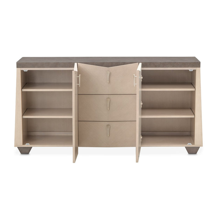 AICO Furniture - Fantosini Sideboard in Silver Mist - 9091007-823