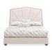 AICO Furniture - Fantosini Eastern King Panel Bed in Silver Mist - 9091014EK3-823