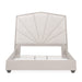 AICO Furniture - Fantosini Eastern King Panel Bed in Silver Mist - 9091014EK3-823