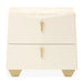 AICO Furniture - Fantosini Nightstand in Creamy Pearl - 9091040-112 - GreatFurnitureDeal