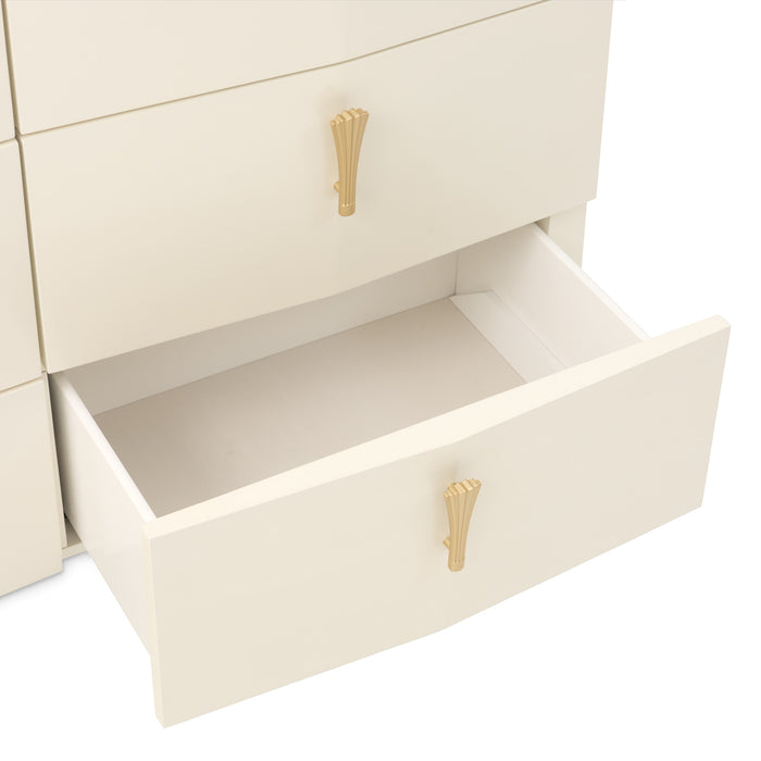 AICO Furniture - Fantosini Dresser in Creamy Pearl - 9091050SA-112 - GreatFurnitureDeal