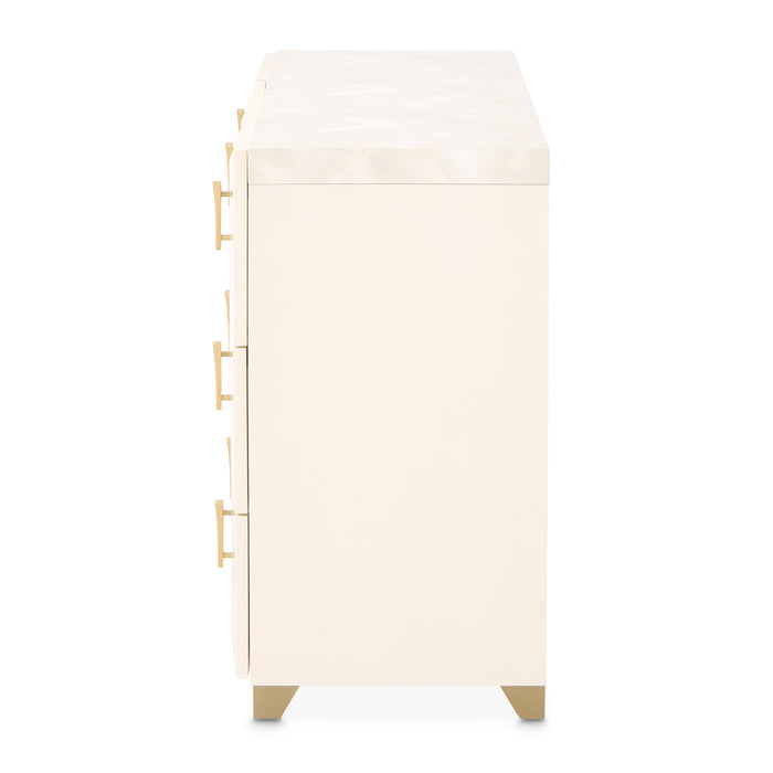 AICO Furniture - Fantosini Dresser in Creamy Pearl - 9091050SA-112 - GreatFurnitureDeal