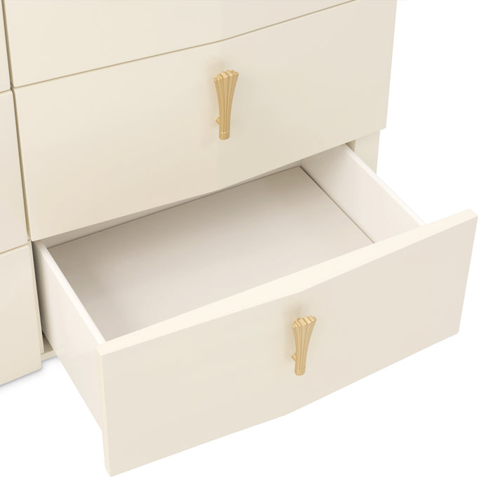 AICO Furniture - Fantosini Dresser in Creamy Pearl - 9091050SA-112 - GreatFurnitureDeal