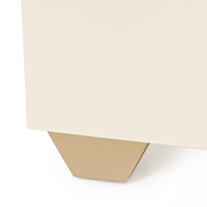 AICO Furniture - Fantosini 10-Drawer Chest in Creamy Pearl - 9091070SA-112 - GreatFurnitureDeal